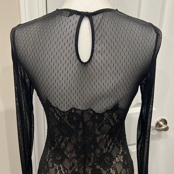 Marciano Black Lace Gown - Picture 6 of 6